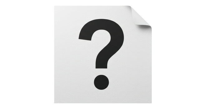 recommend clip art: Isolated Question Mark
