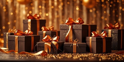 Luxurious Gift Boxes - Festive Occasion Decor