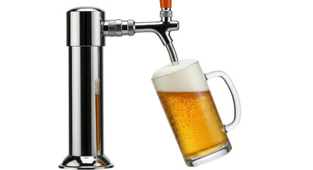 Isolated Beer Tap