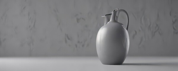 Subtle gray background, diffused lighting accentuates product shape,  muted,  studio