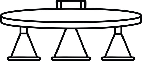 vector illustration of a meeting