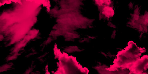 Abstract cosmic pink hand drawn multicolor texture watercolor painted. Red realistic fog or mist brush effect smoke vape texture overlays vector cloud. Dark red grungy canvas texture.