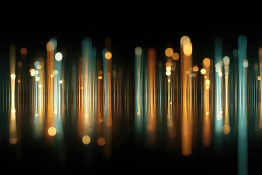 Colorful light streaks create an abstract, dynamic pattern again