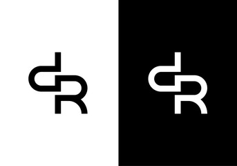 DR, RD logo monogram style