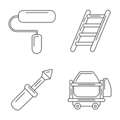 Building and Construction Icon Pack