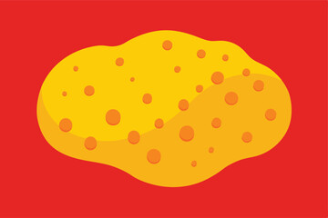 abstract vector background of sponge texture   .eps