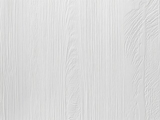 Obraz premium High-resolution image of a white painted wood texture, showing vertical grain patterns and subtle embossed details. Ideal for backgrounds, design projects, and architectural visualizat : Generative AI