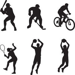 Sport Silhouette SVG &ndash; All-Around Athletic Vector Design

Fitness & Training SVG &ndash; Clipart for Active Lifestyle Projects

Athlete Vector Bundle &ndash; Perfect for Team Sports & Solo Events

Sports Activity