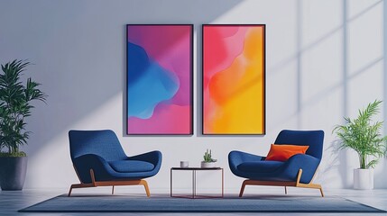 Access stylish and modern stock graphics for high-quality advertising.