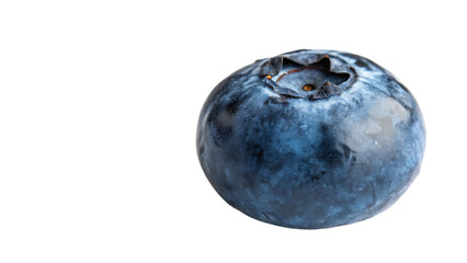 Blueberry isolated on a transparent background