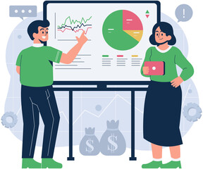 Investment Education Illustration