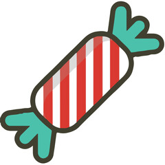 Candy Icon for Christmas