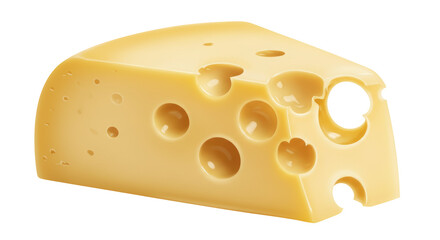 Isolated Swiss Cheese