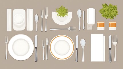 Elegant Table Setting Guide.