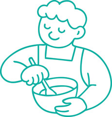 Vector logo design template and graphic elements for advertising, branding, posters and banners, funny cartoon illustrations with smiling character, coffee cup mascot, prints and sticker