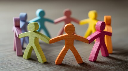 Teamwork community vision strengthening network and collaboration  
