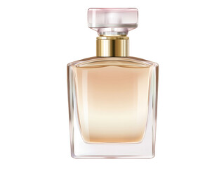 Spraying perfume beauty salon product showcase indoor close-up. Isolated on transparent background, png.