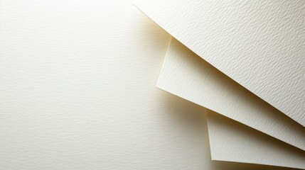 Off White Textured Paper Sheets Abstract Background