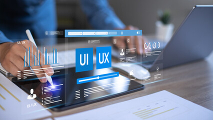UX Developers and UI Designers who use web design to develop app interface layout designs, current and future creative digital development.