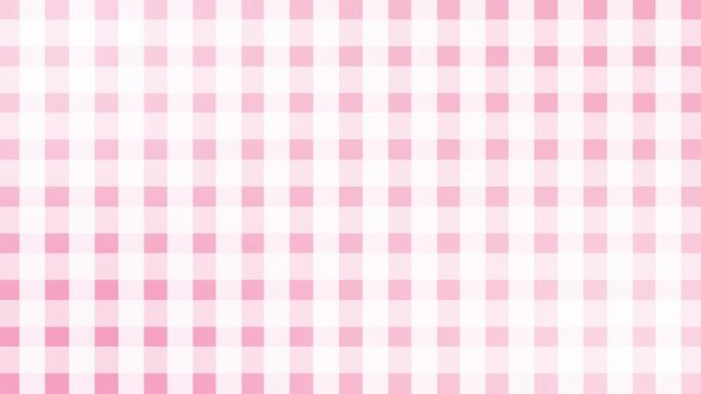 Aesthetics Cute Pastel Pink And White Checker Wallpaper Video Motion Background