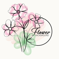 Elegant Minimalist Line Art Floral Designs Delicate Botanical Illustrations for Various Applications