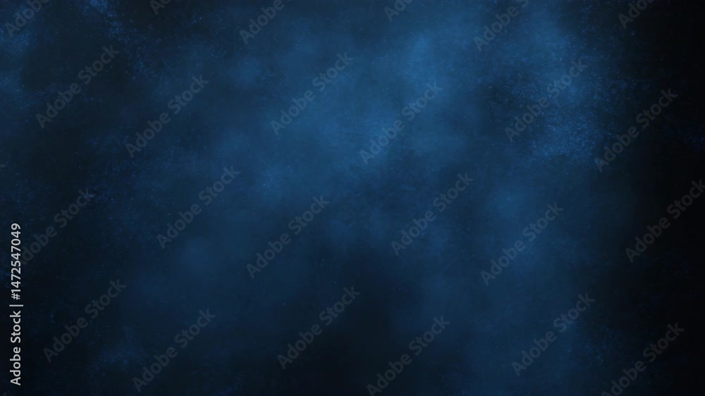 Poster noise texture and dark blue color abstract background with rich gradient and grain