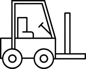 forklift truck and forklift