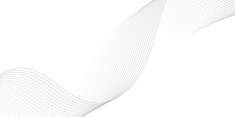 Abstract Vector Composition of Wave Lines on Transparent Background – Ideal for High-Tech Communication Designs, Big Data Reports, Research Presentations, and Business Technology Collateral

