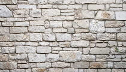 Obraz premium white wall texture old grunge stone wall texture background
