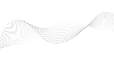 Abstract Vector Composition of Wave Lines on Transparent Background – Ideal for High-Tech Communication Designs, Big Data Reports, Research Presentations, and Business Technology Collateral

