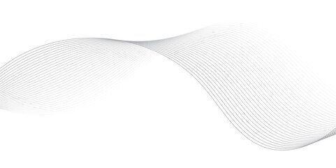 Abstract Vector Composition of Wave Lines on Transparent Background – Ideal for High-Tech Communication Designs, Big Data Reports, Research Presentations, and Business Technology Collateral

