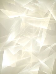 Obraz premium Interconnected diagonal lines bring together cubes of different sizes and shades on a gentle, light-colored background