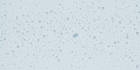 Water Beads on Smooth Stone - Cool and Clean Design