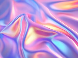 Iridescent abstract fabric texture