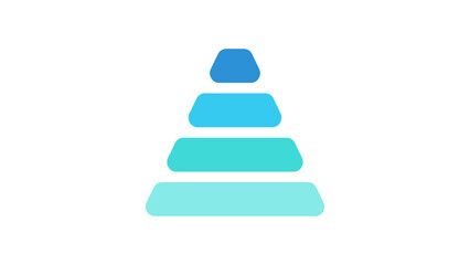 Elemen Infographic Pyramid
