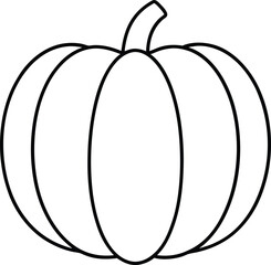 pumpkin isolated on white background