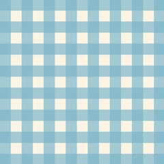 blue gingham pattern . Classic checkered design, perfect for backgrounds, textiles, and designs needing a gentle, calm touch.