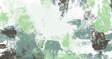 Minimalist brushstroke background in green, sage, and dark grey tones. Perfect for modern design, abstract art, branding, packaging, or creative backdrops.
