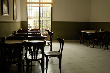 interior of a restaurant