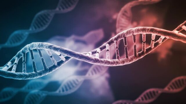 Dna double helix detailed structure image