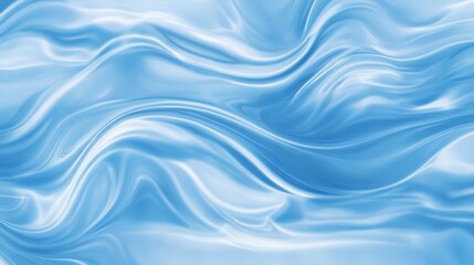 Fototapeta premium Abstract blue waves background
