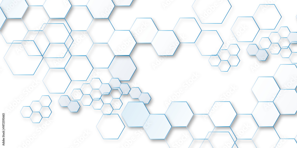 Poster abstract geometric water color hexagon background. vector. geometric pattern with gradient seamless 