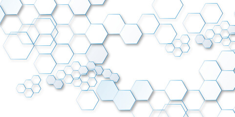 Abstract geometric water color hexagon background. vector. geometric pattern with gradient seamless texture background.