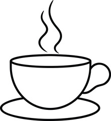 cup of hot coffee