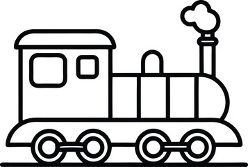 train engine icon vector illustration
