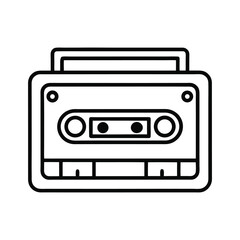 Retro Cassette Tape Player