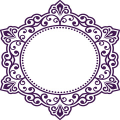 Beautiful flower art and mandala vector design