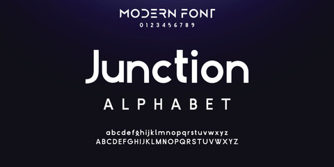 Creative font. Modern abstract digital tech font. Logo creative font, type, technology, movie, digital, music, movie. Fonts and illustration in vector format.