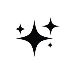 Star icons. Twinkling stars. Sparkles, shining burst. Christmas vector symbols isolated. Retro futuristic sparkle icons collection. collection of star icons in vector, shining icons, shiny, sparkling