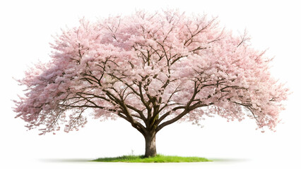 Obraz premium tree with pink flowers